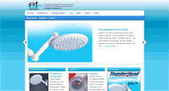 Desktop Screenshot of etindustries.com